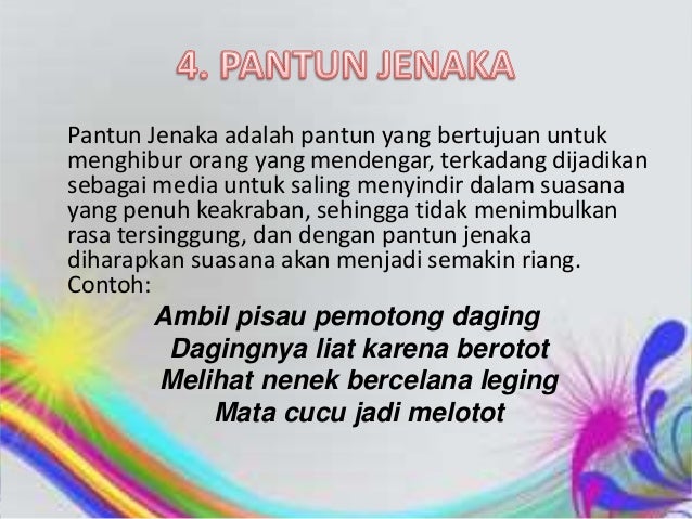 Pantun Pengertian Ciriciri Dan Pantun Pengertian Ciriciri Dan