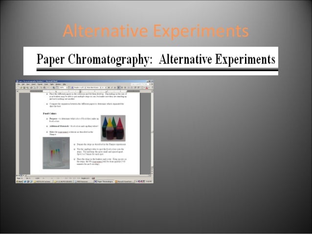 an essay on gas chromatography Gas chromatographygas chromatography is simply the separating of volatile organic compounds it involves a sample being vaporized and injected onto the head of the chromatographic column. an essay on gas chromatography Gas chromatographygas chromatography is simply the separating of volatile organic compounds it involves a sample being vaporized and injected onto the head of the chromatographic column.