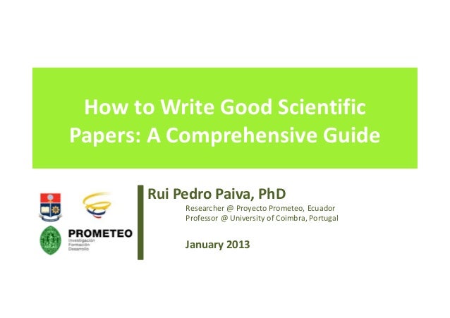 How to write phd paper