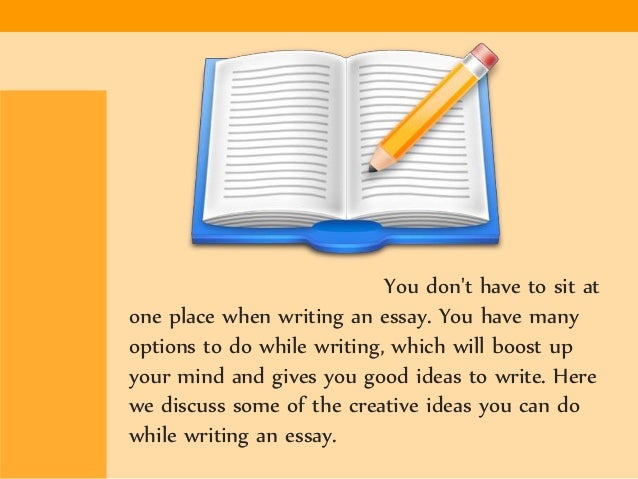 Writing essays online