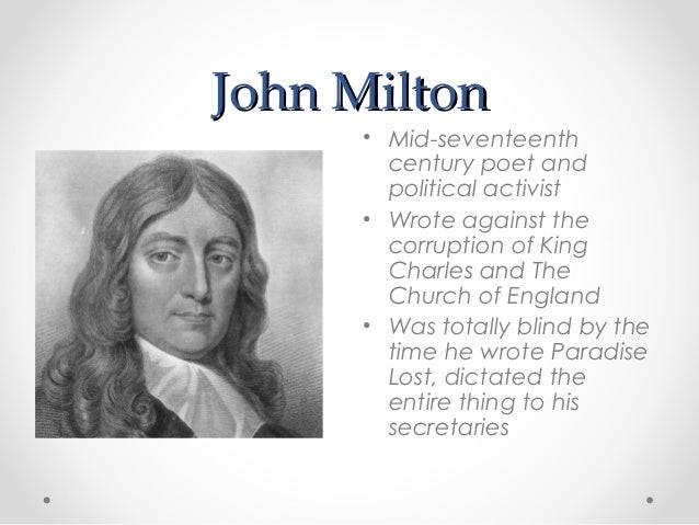 John Milton best poems John Milton best poems