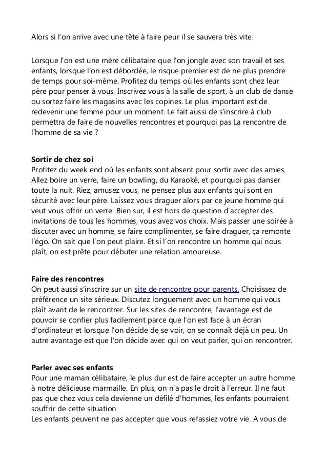 Rencontre par affinite culinaire