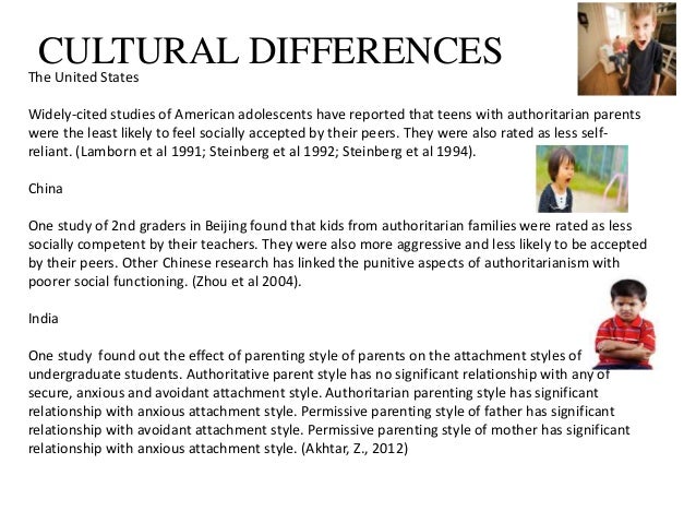 Essays parenting styles