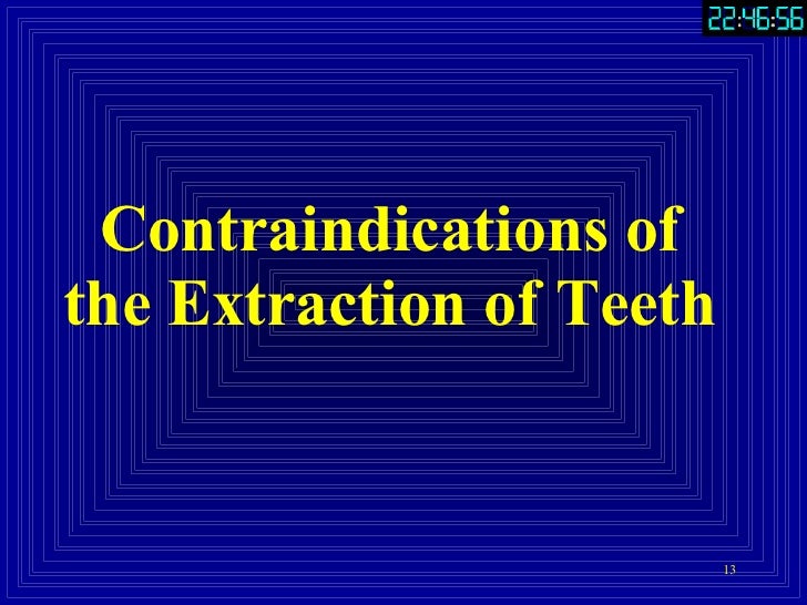 Part3.Extraction Of Teeth