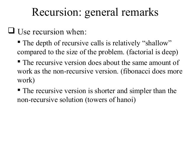 Write a recursive function for factorial of a number