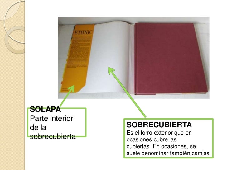 Partes del libro