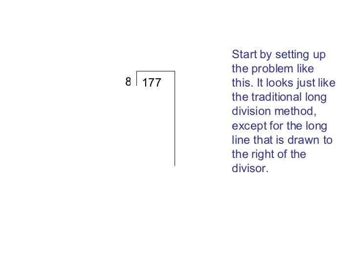 Division: Partial Quotients