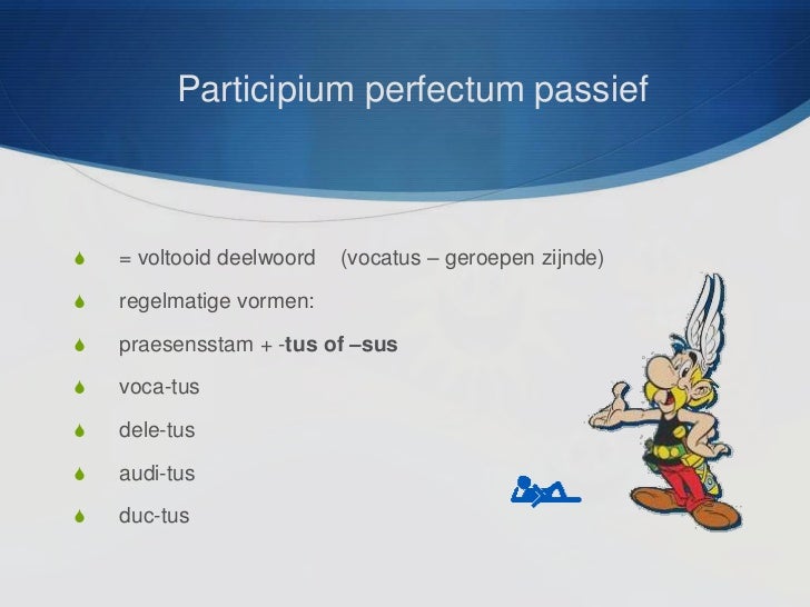 Participium latijn emb