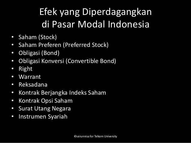 Opsi mentor pasar saham