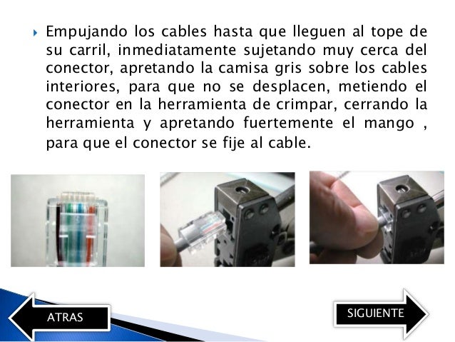 Pasos para construir un cable cruzado
