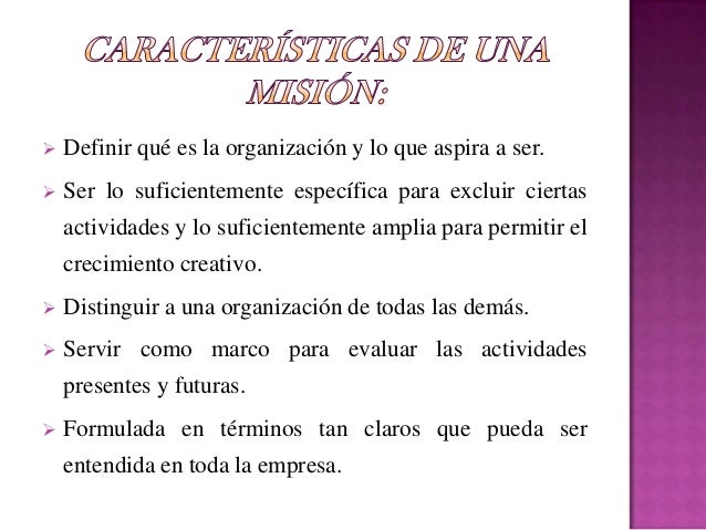 Pasos para elaborar misión y visión Pasos para elaborar misión y visión