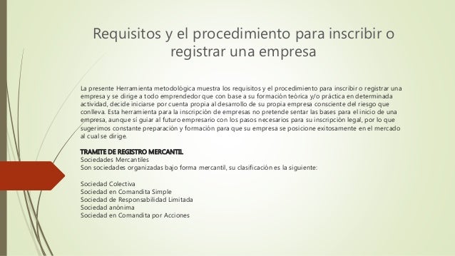Pasos para inscribir una sociedad mercantil