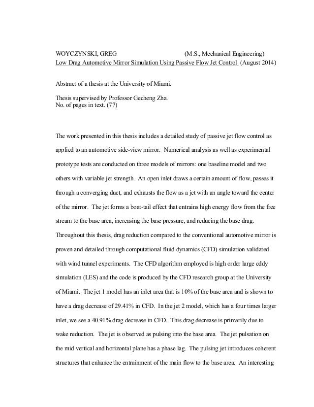 Fail Master Thesis