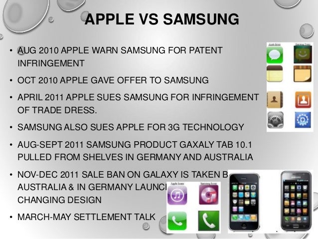 Case Study Lawsuit Apple V S Samsung
