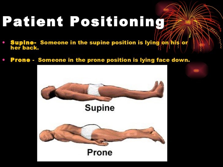 Patient positioning