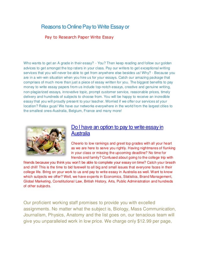 Writing services pay for writing essay