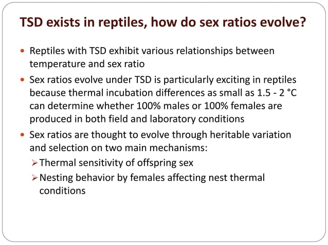 Environmental Control Sex Determination PPTX Reproductive Health