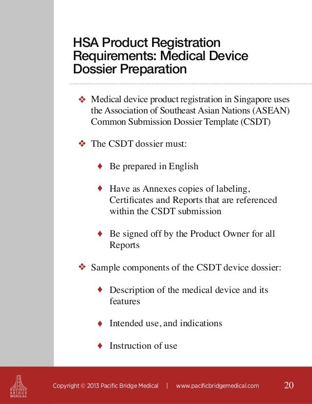 Regulatory Strategies For Medical Device Companies To Succeed In Asia Device Regulatory Strategy Template