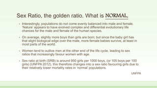 SEX RATIO PPTX