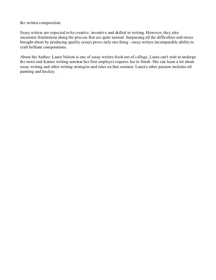 Can Someone Help Me With My Essay
