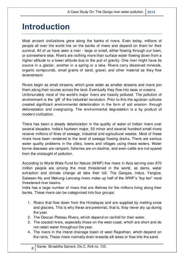 (PDF) Case Study On_ Ganga Water Pollution - DOKUMEN.TIPS