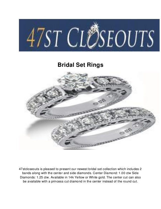 47ST CLOSEOUTS, INC: Diamond Engagement Rings in New York City