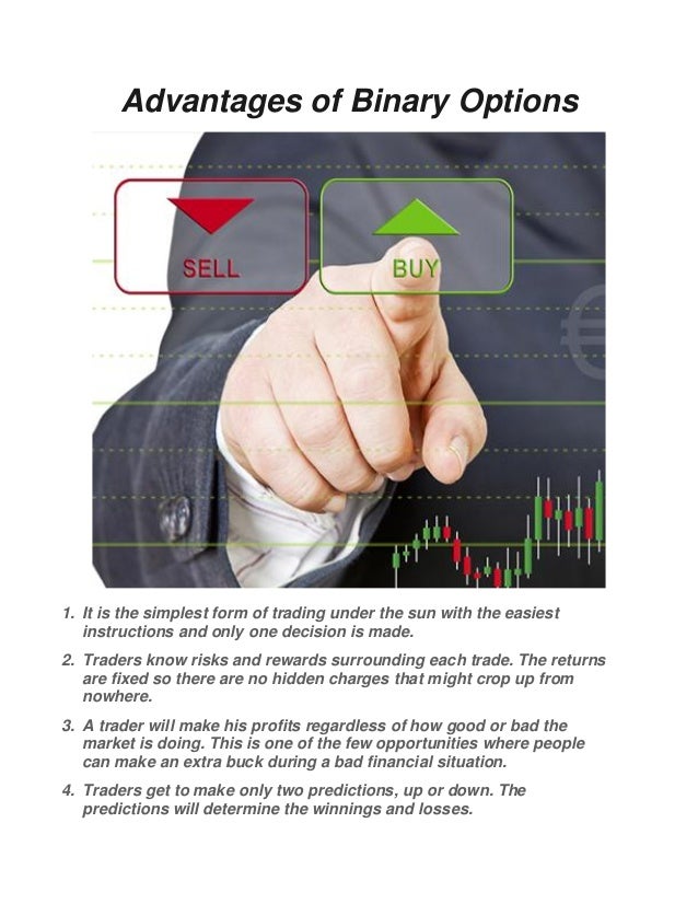 Benefits of binary options