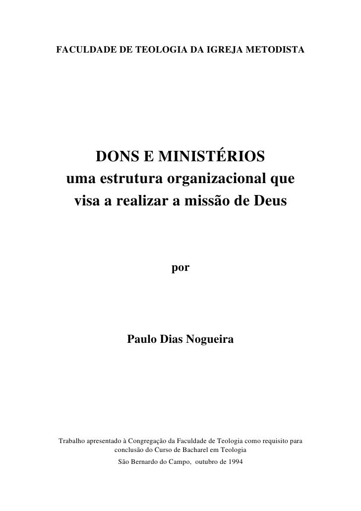 Monografia de teologia