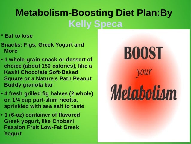 Metabolism boosting diet pdf italiano