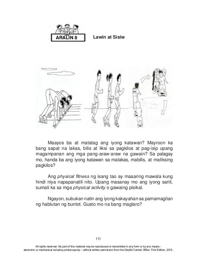 K TO 12 GRADE 4 LEARNER’S MATERIAL IN PHYSICAL EDUCATION (Q1Q4)