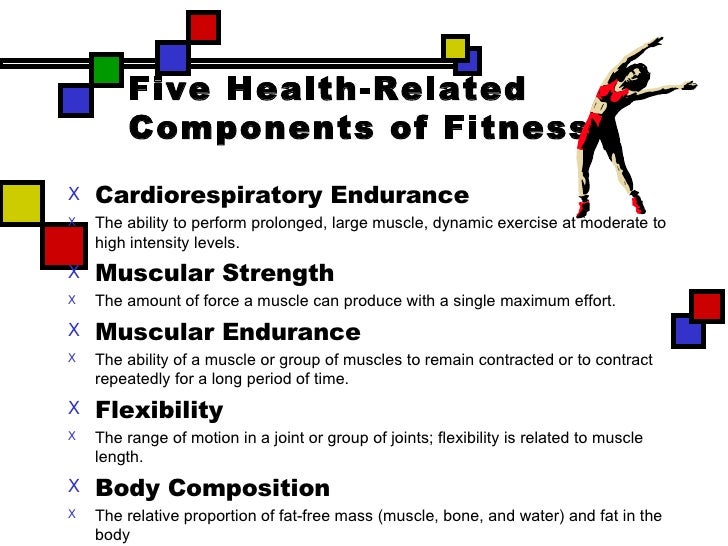 5 components of fitness