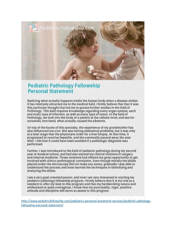 pediatric radiology personal statement pediatric radiology personal statement