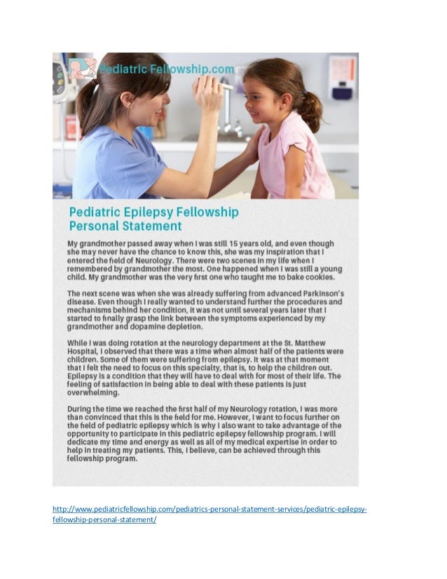 pediatric pulmonology fellowship personal statement pediatric pulmonology fellowship personal statement