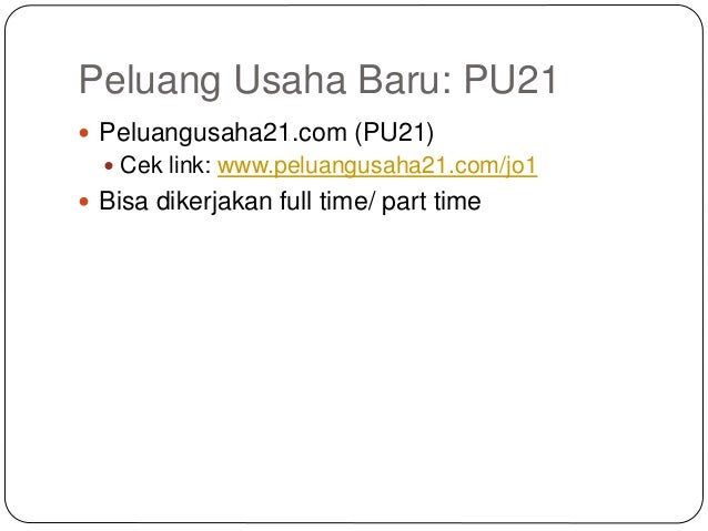 Peluang Usaha Baru Di Indonesia