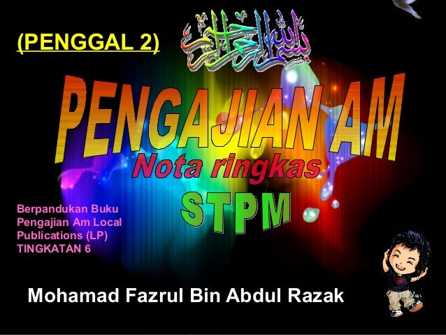Pengajian am penggal 2