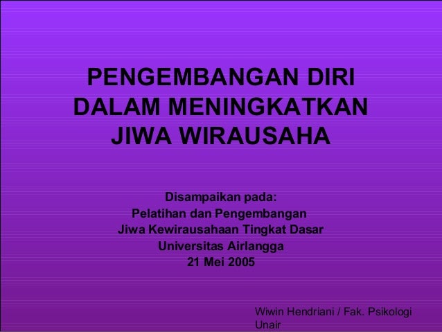 Pengembangan Diri