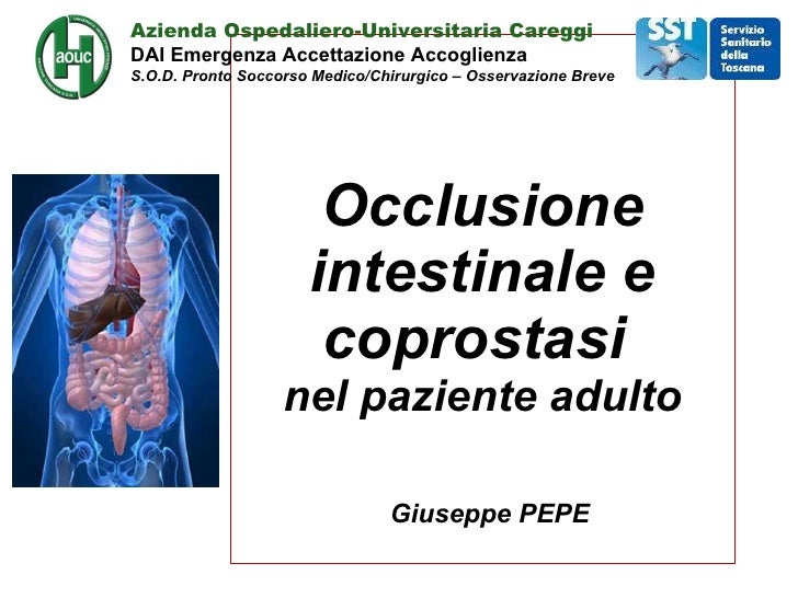 Differenza Tra Occlusione E Subocclusione Intestinale Pepe sub-occlusione intestinale e coprostasi