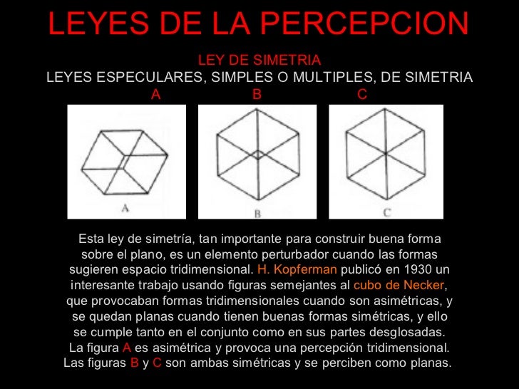 Resultado de imagen para sensacion y percepcion leyes