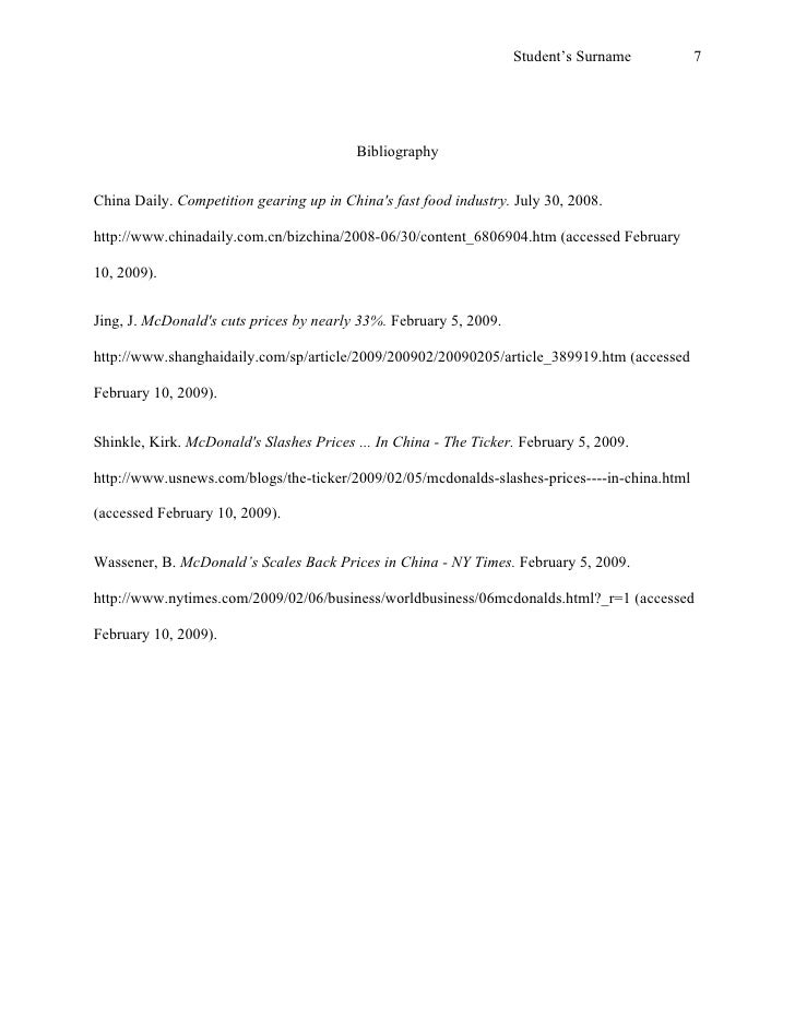 Sample Essay Chicago Style