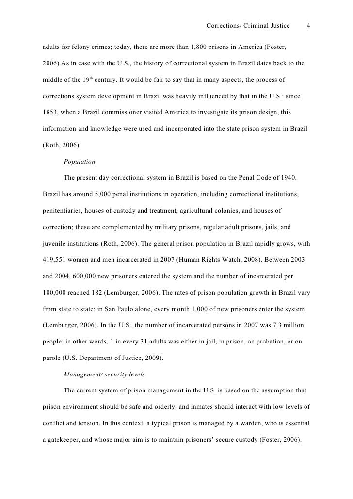 Sample research essay