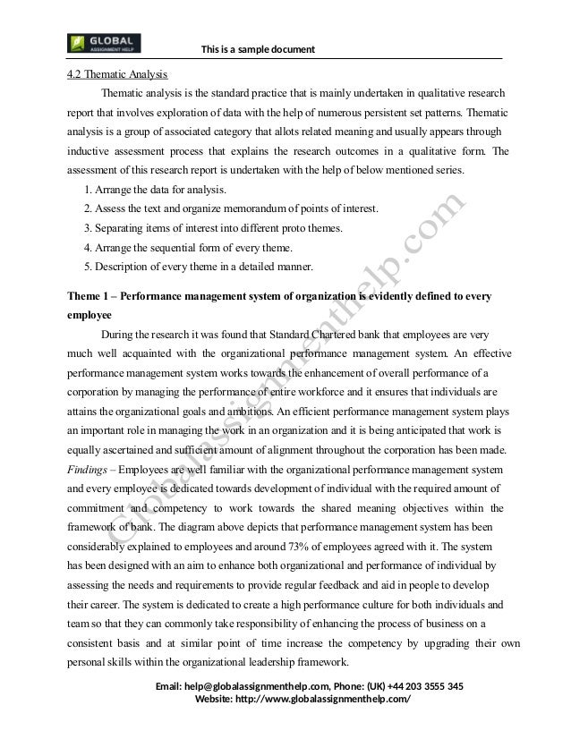 Research thesis on performance appraisal