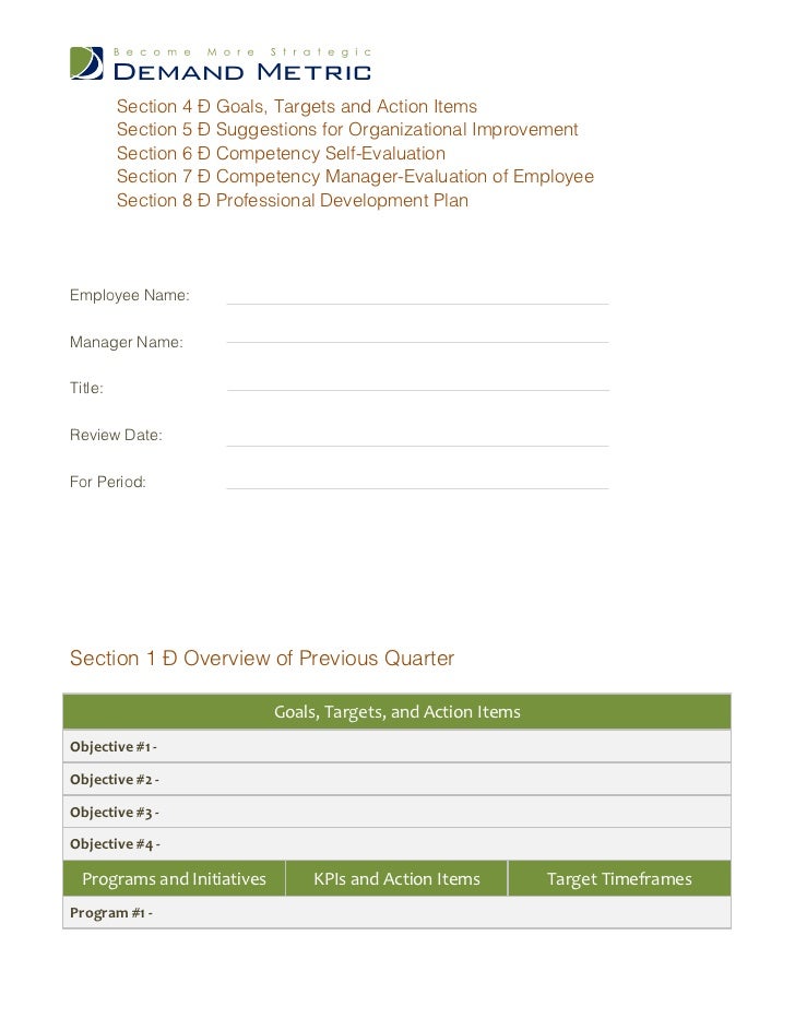 Professional Development Plan Essay