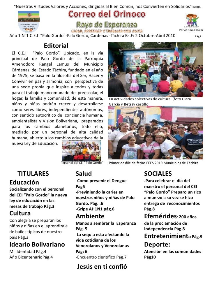 EJEMPLO PERIODICO ejemplo periodico: