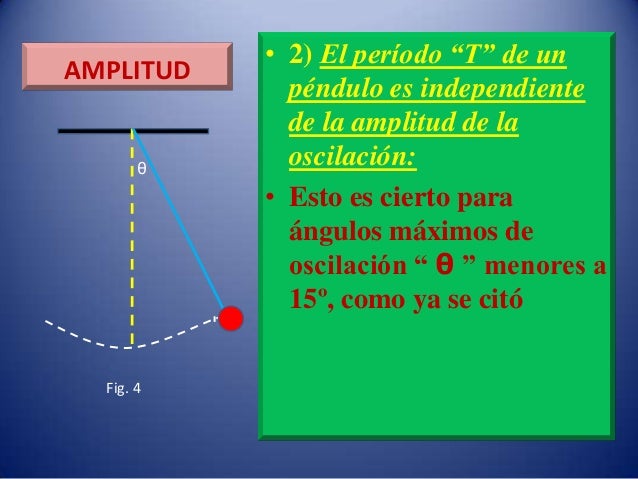 Periodo del pendulo simple