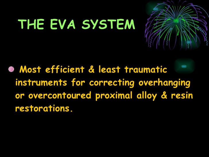 Periodontal instrumentation