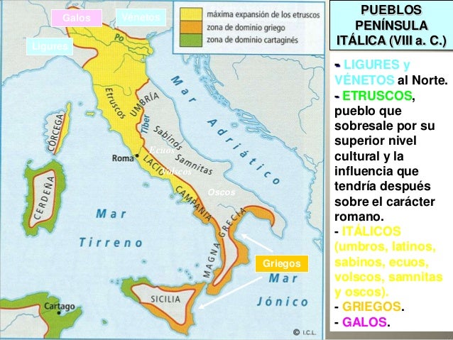 Los Primeros Habitantes De La Peninsula Italica