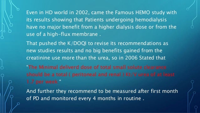 dialysis remedy achievement