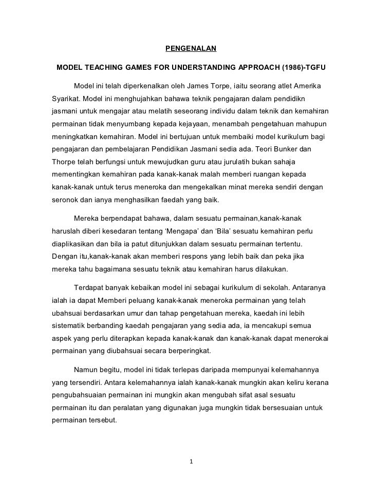 Permainan kecil berasaskan tgfu