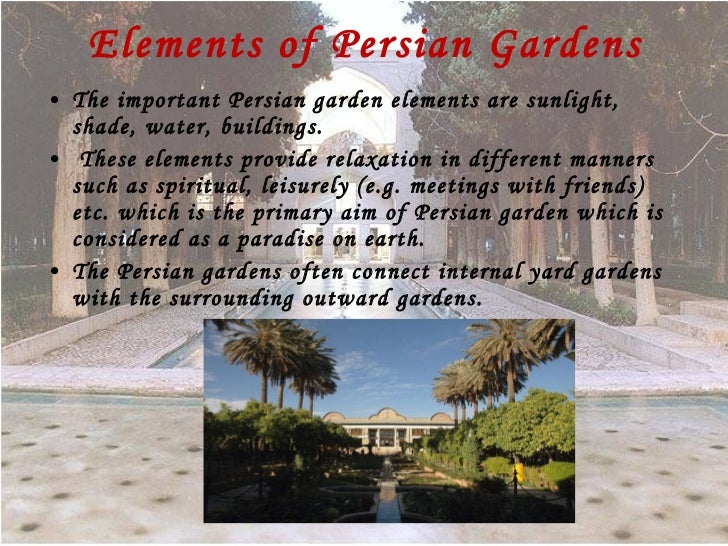 Persian gardens