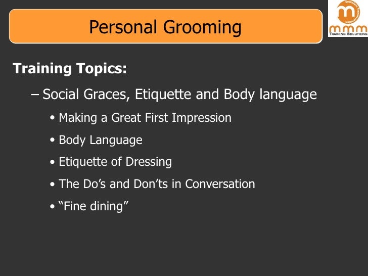 Personal Grooming